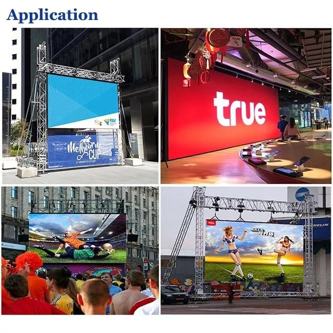 Outdoor P6 LED Digital Advertising With IP65 Rating , P4 LED Screen Display 220W / M2 Power Consumption