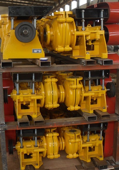 Horizontal Small Sludge Pump , High Pressure Slurry Pump Multi Purpose