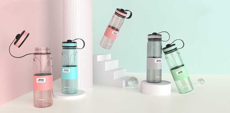 Tritan 1 Litre Gym Water Bottle 2l Water Bottle Bpa Free Wide Mouth