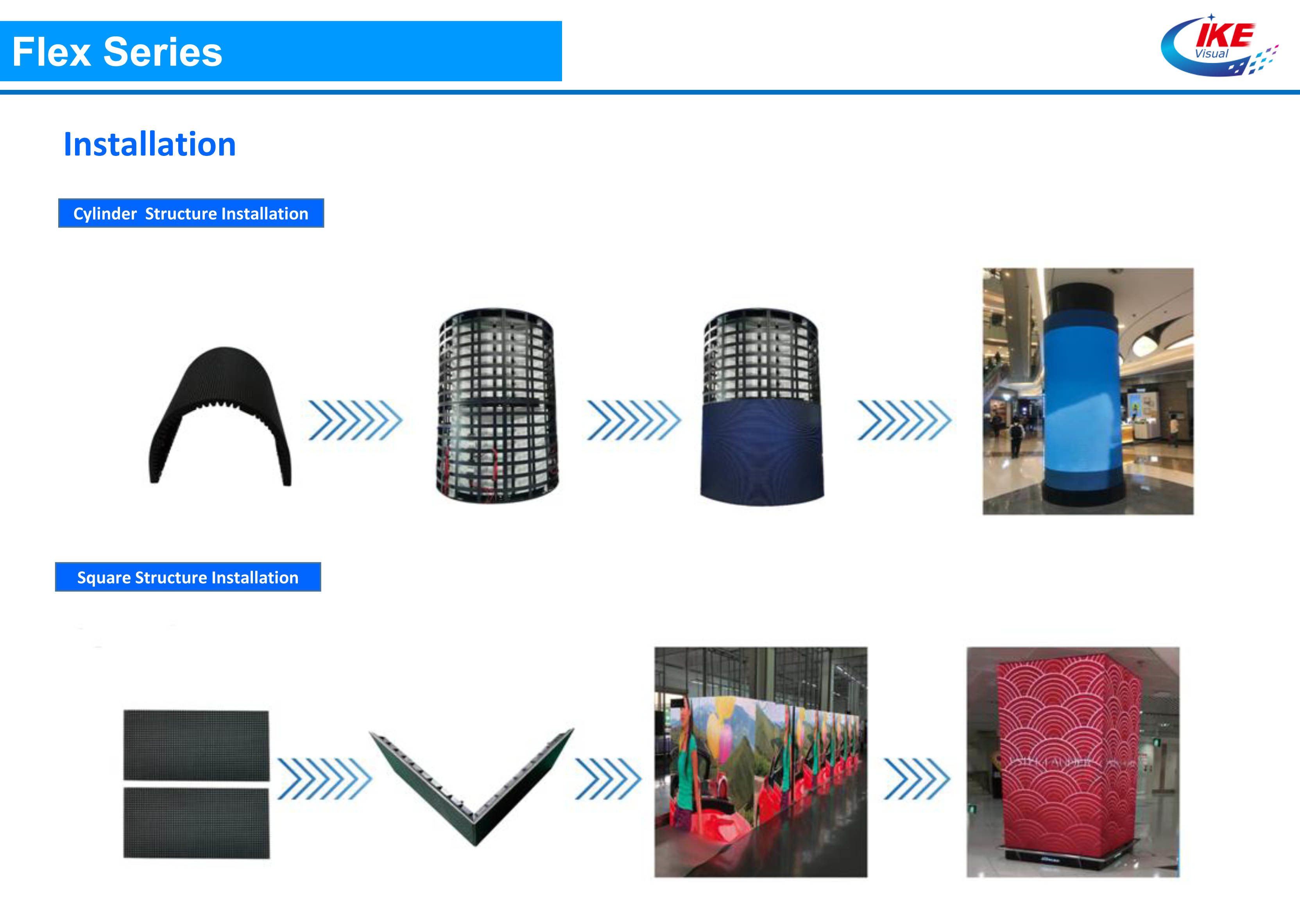 P3 Nationstar LED Screen Display Indoor LED Display Soft Flexible Curved LED Splicing Screen