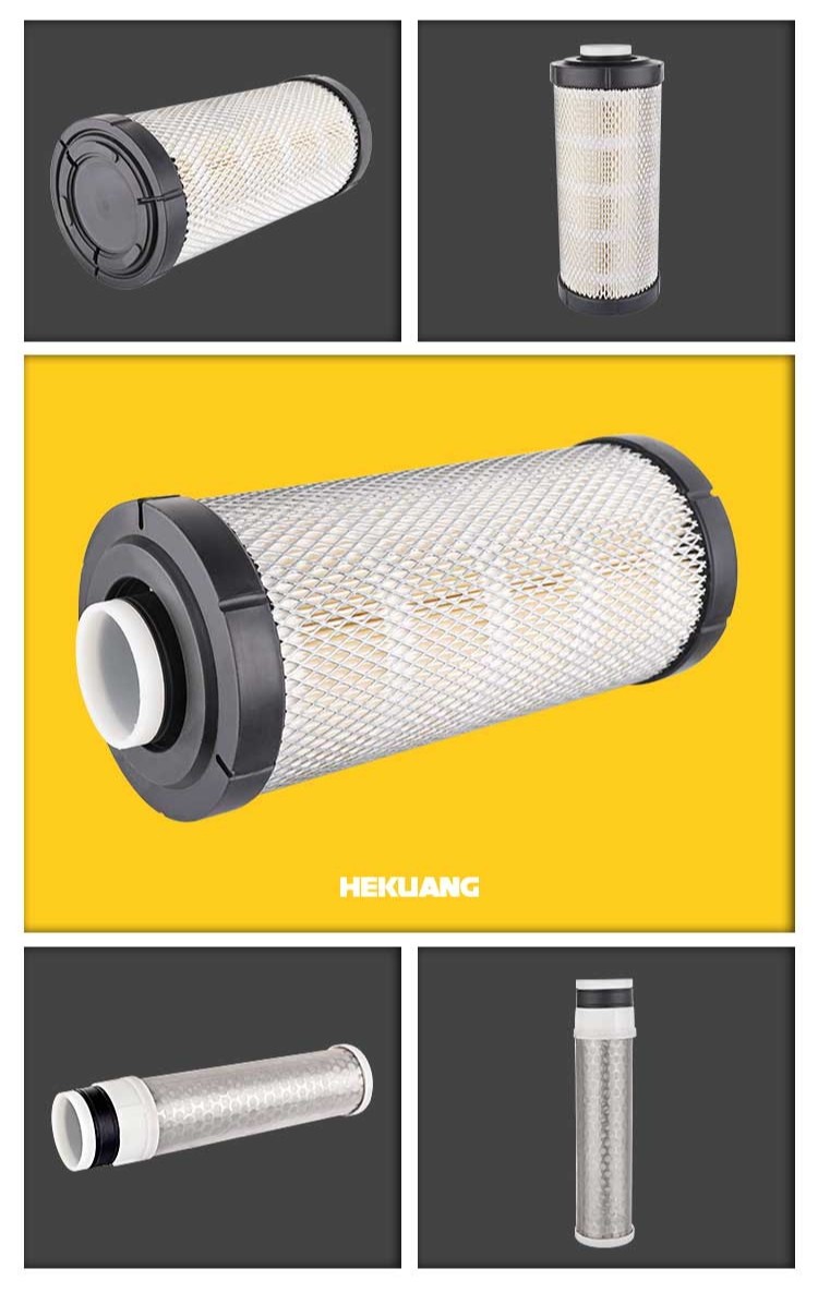HK-KQ7003 Air Compressor Intake 49mm Vehicle Air Filter IATF16949