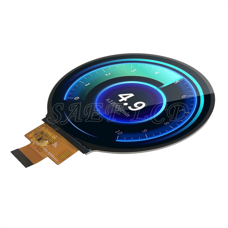4 Inch TFT Automotive Grade Round LCD Display 720x720 Dot MIPI Interface
