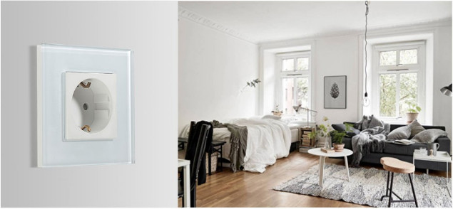 In-Wall EU Smart Outlet Plug 13A With Alexa Google Home & IFTTT No Hub Required