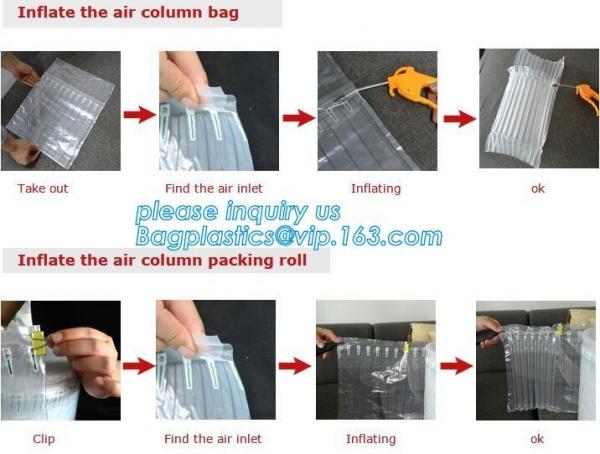 dunnage inflator air bags, PP big inflatable bag, Container air pillow bags, Inflatable Air Filled Pillow Dunnage Bag fo