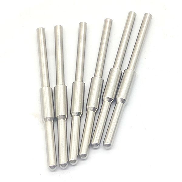 Precision Stainless Brake Shaft Pin Threaded Stainless Steel Stop Rod 5×58.5mm Machined Dowel Component