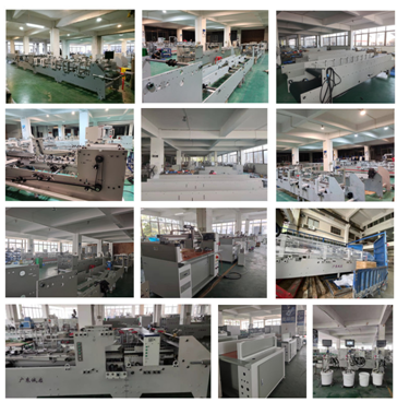 Speed Folder Gluer with Deviation Correction and Pre-Folding Core Components Pump Qualit