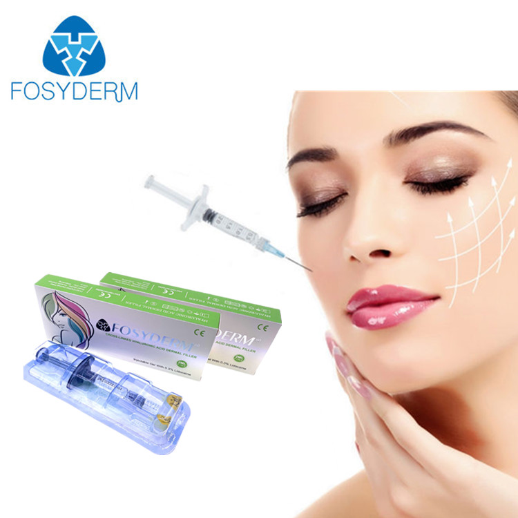 Fosyderm 2ml Fine Derm Deep Dermal Filler For Facial Wrinkles Lips Chin