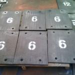 Chromium Carbide Alloy Wear Plate Liner High Hardness