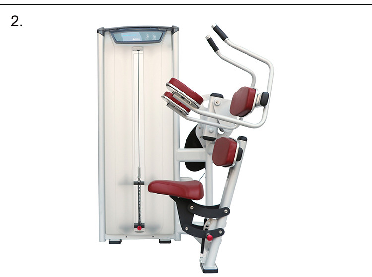 Heavy Duty Matrix Strength Training Equipment / Abdominal Crunch Machine