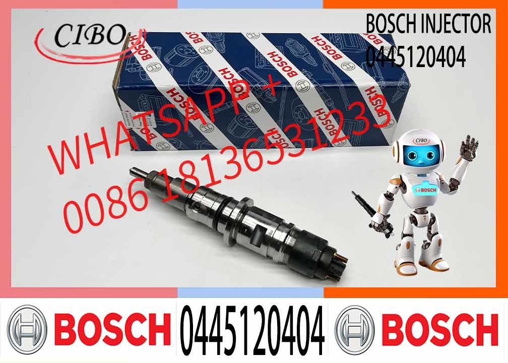 Diesel Fuel Injectors 0 445 120 404 Nozzle Injector 0445 120 404 0445120404 For Engine