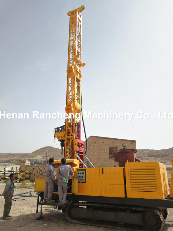 Hydraulic Crawler RC Drilling Rig Machine 132KW Power 500m Drill Depth