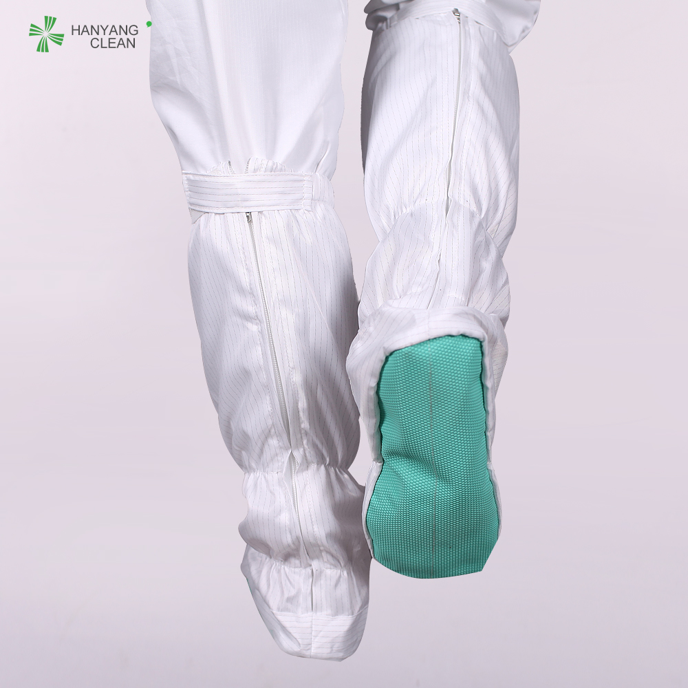 Autoclavable Anti Static ESD Shoes Cover Washable For Cleanroom