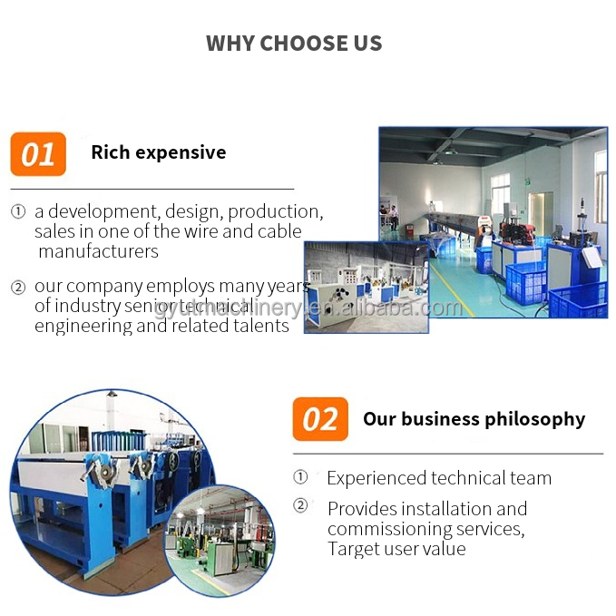 75 40 Wire Cable Electric Copper Wire Extrusion Machines for Industry Cable Production