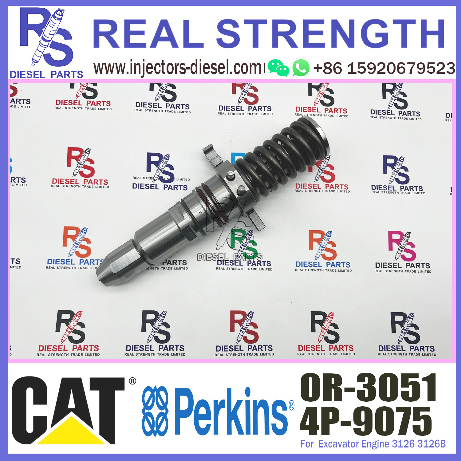 3508 3512 3516 3524 Engine Caterpillar 3126 Injectors Common Rail 0R3051 0R-3051