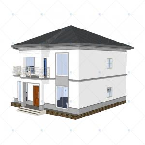 Buy cheap Luxury Villa - (QB15) Sturdy Durable Steel Structure Prefab Model House Building Plans Designs product