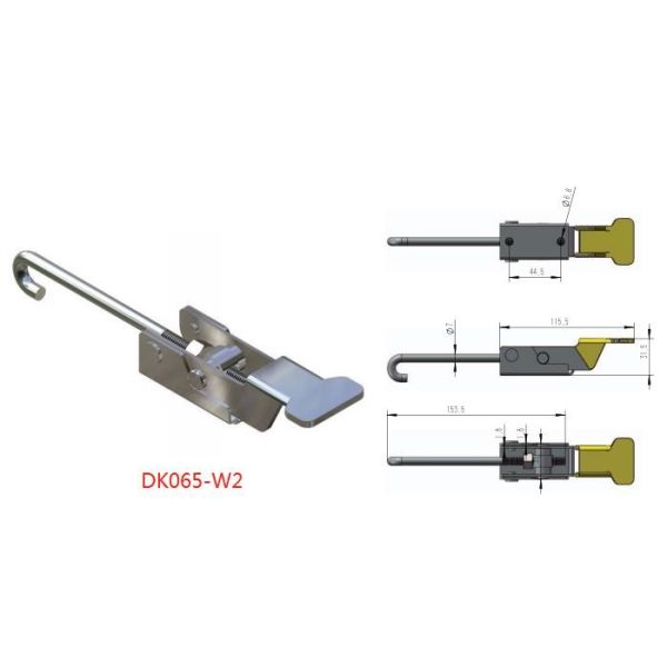 Stainless Steel Toggle Hook Latch Rustproof ODM
