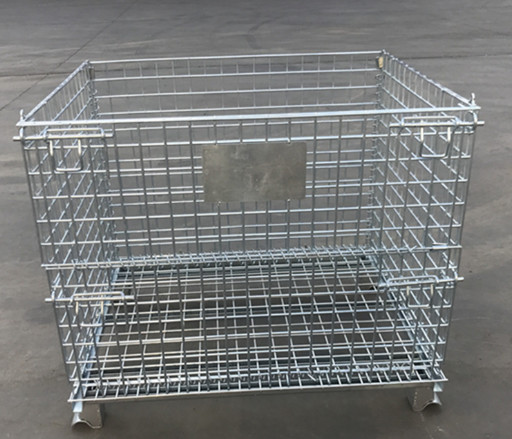 Galvanized Wire Mesh Storage Cages 50x50mm 1200x1000x890mm
