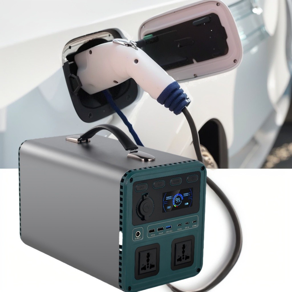 High Efficiency AC 4*220V/110V Rechargeable Lifepo4 Battery With Bluetooth WiFi Portable Power Generator For RV Camping