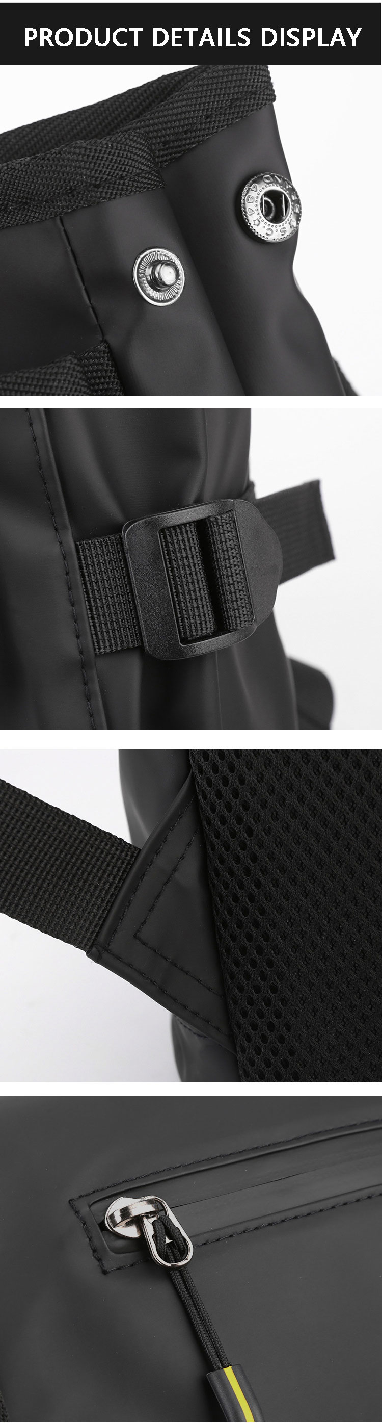 Sympathybag wholesale new trend men laptop backpack Unisex casual oxford travel shoulder bag college student school bag