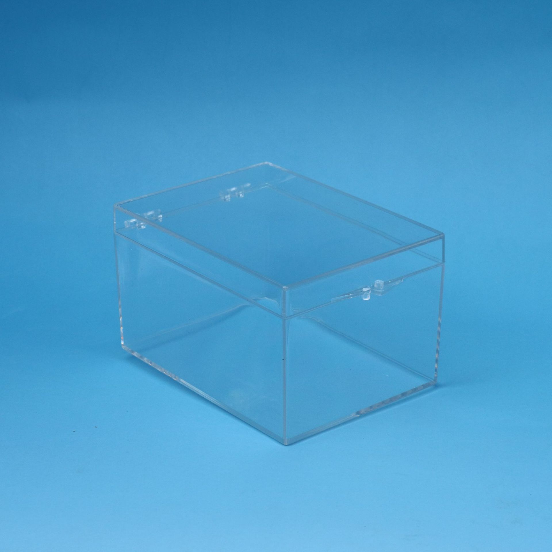 Acrylic Box Custom Clear Plexiglass Acrylic Display 5side Box Sliding Lid Poke Poking Mon Card Booster Display