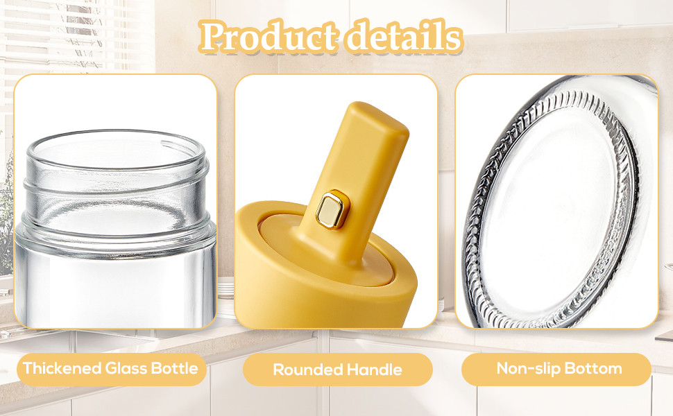 New Arrive Versatile Kitchen Seasoning Storage Bottle Set With Telescopic Spoon