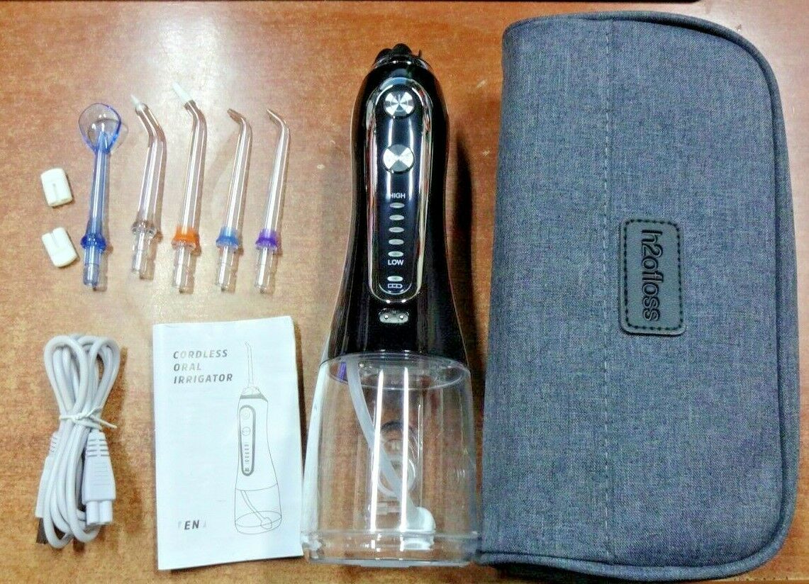 300ml IPX7 Oral Care Appliances Water Irrigation Dental Floss Power Irrigator Portable Water Flosser Teeth Cleaning Mini Travel