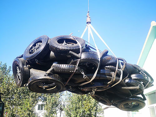 Dia 600mm Length 1000mm Floating Pneumatic Fender Explosion Proof