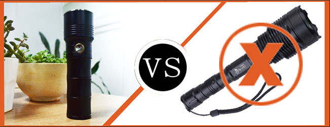 Powerful IP68 Waterproof Magnetic Torch Light 5W 450Lm With Cree LED