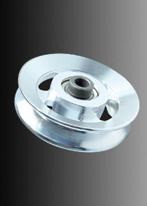 RDAP-28 Red Home Gym Pulley Wheels Alloy Metal Material For Commercial Clubs