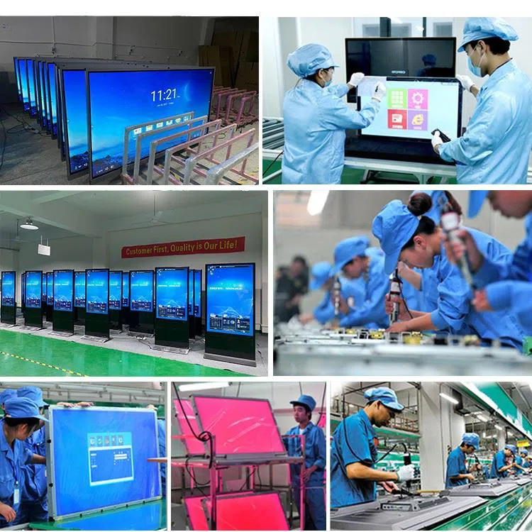 4K Interactive 55 Inch Smart Board For Teaching Production Introduction ODM