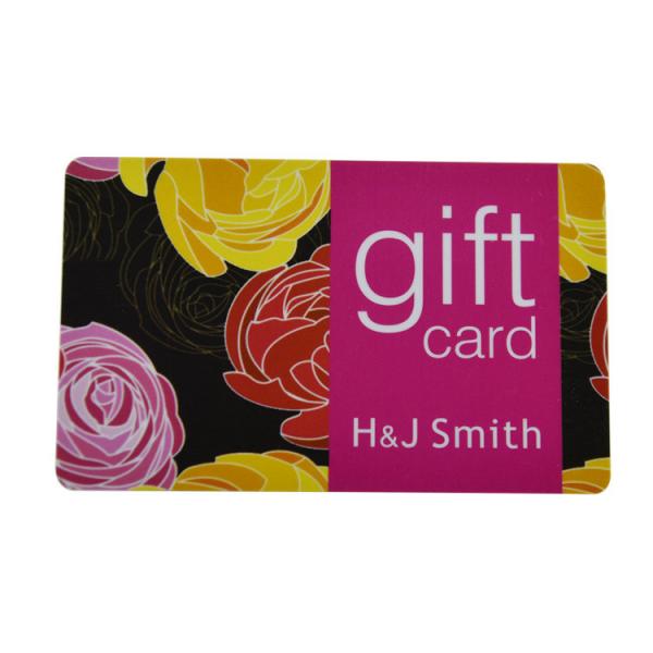 Colored Custom Printed Gift Cards , Discount Card For Shopping In Different Thickness