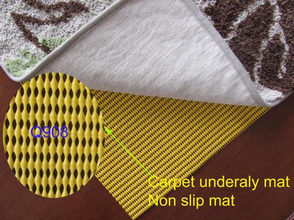 Quality hot quality pvc foam Non-Slip carpet underlay for sale