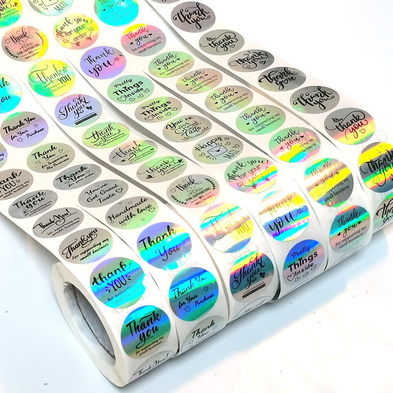 Plastic Anti Counterfeit Label With Watermark Security Feature For Brand Protection