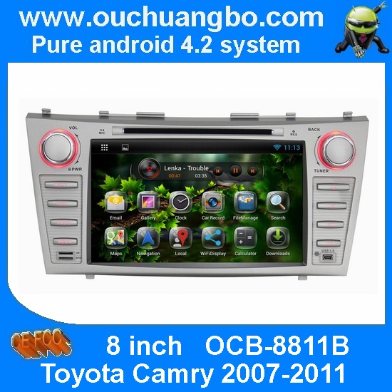 Ouchuangbo Auto GPS Navigation for Toyota Camry 2007-2011 Android 4.2 Radio Stereo iPod BT DVD Player OCB-8811B