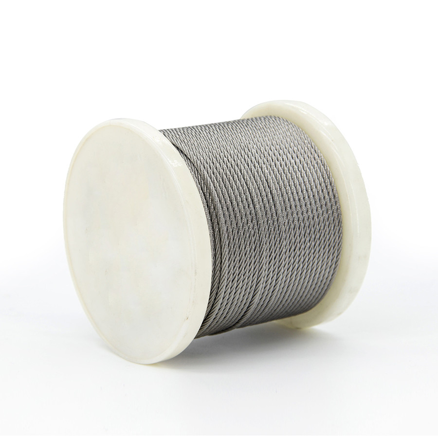1*37 16mm Stainless Steel Wire Rope Exceptional Flexibility Tensile Strength
