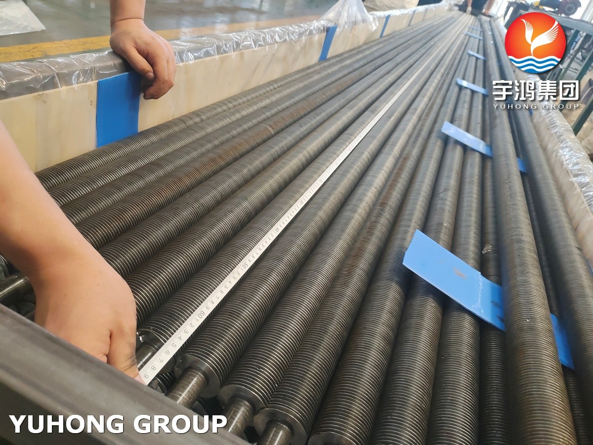 ASTM A179 Seamless Tube Aluminum Al1060 Fin Embedded G Type Seeds Dryer