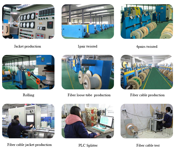 GYTA 72 Core Single Mode Optical Cable Outdoor Layer Stranded Monitoring Armored