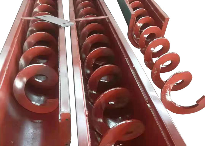 Sludge Material Conveying Shaftless Screw Conveyer Strong Tangling Resistant