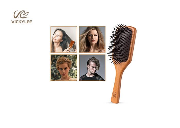 Atmospheric Brown 7.91 Inch Flat Paddle Brush