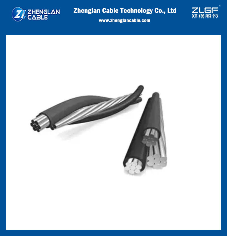 Quadruplex ABC Cable LV Overhead 1kV Electrical Cable 16mm2 25mm2