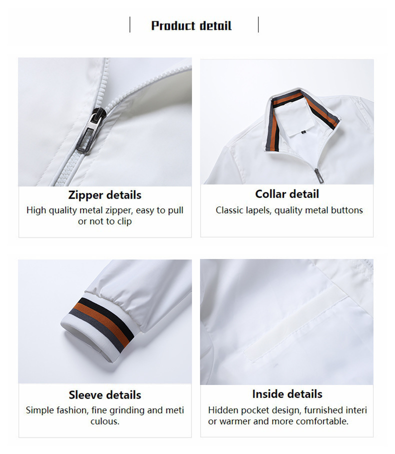 Men Cheap Fashion Jacket Light Weight Jacket Windbreaker Custom Plus Size Men's Jackets Men's Clothing Canvas Fabric Northface