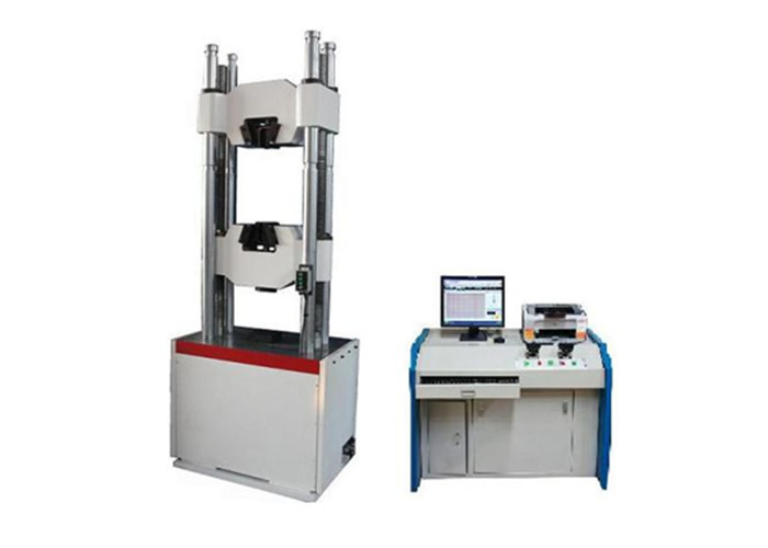 100 KN Hydraulic Servo Textile Testing Equipment , Computer Control Fabric Testing Machine