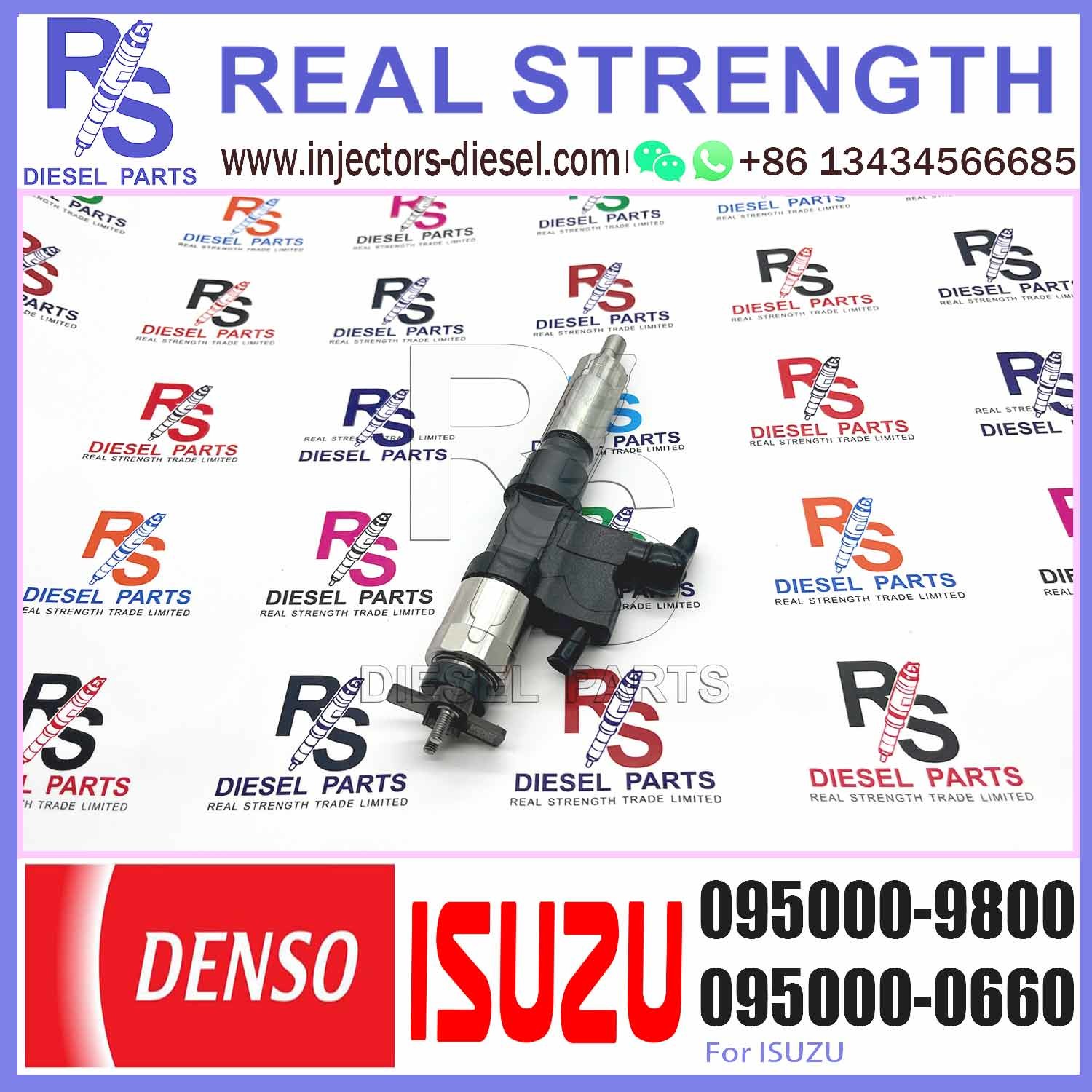 High Quality Common Rail Injector 095000-9800 Diesel Pump Injector 095000-9800 for High Pressure Engine