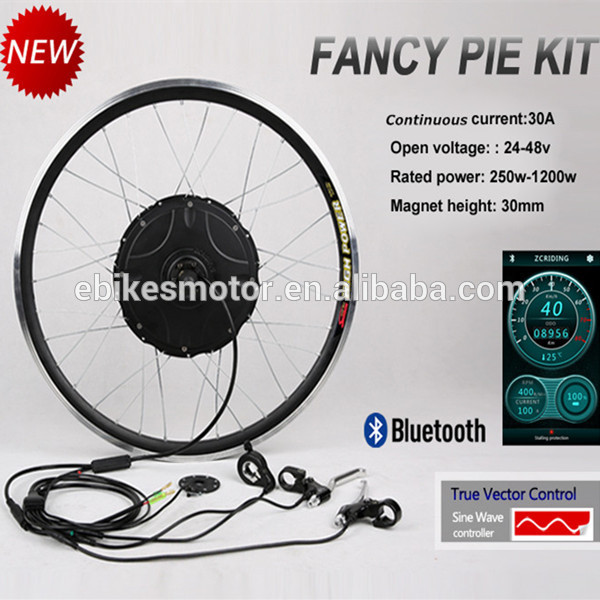 All waterproof cable electric bike kit with battery for general bicycle