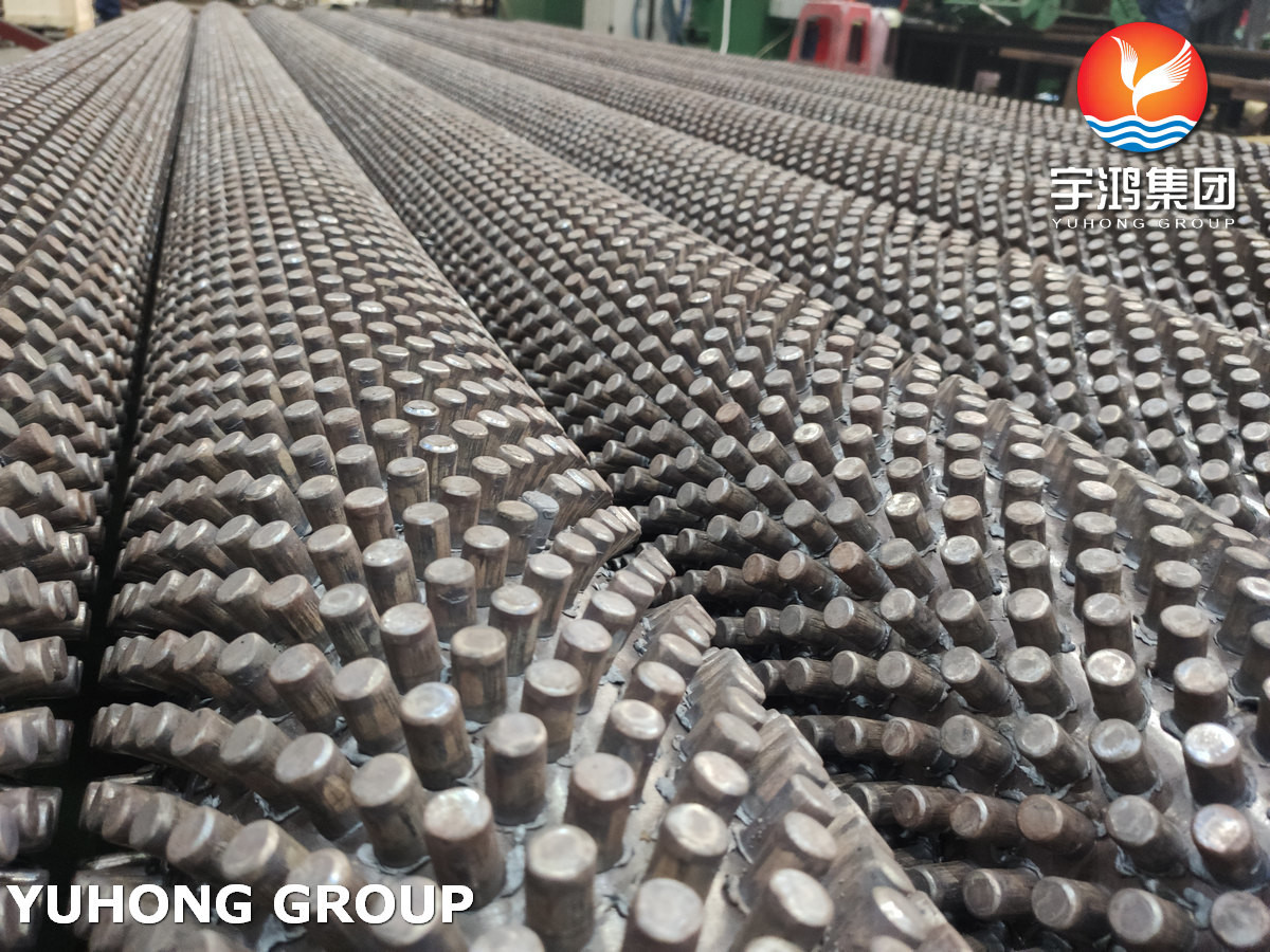 A106 GR.B Carbon Steel Studded Fin Tube Studded Steam Reforming Furnace