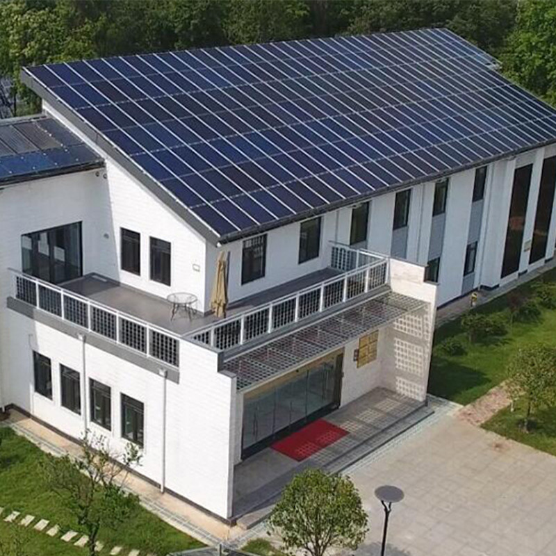 Rixin High Power Solar Panels Rooftop PV Module Half Cut Monocrystalline Silicon Cell
