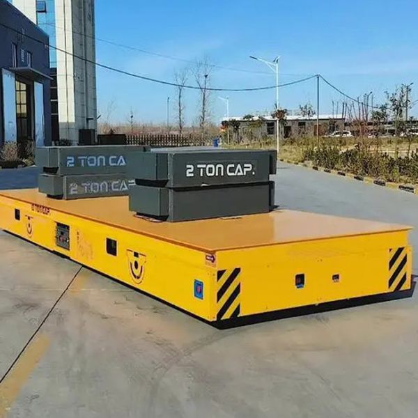 Quality Trackless Electric Industrial Transfer Trolley Flatbed Load Transfer Trolley for sale