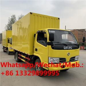 Buy cheap HOT SALE! high quality and good price diesel dongfeng 3T-5T VAN BOX BODY TRUCK, cargo van transported vehicle product