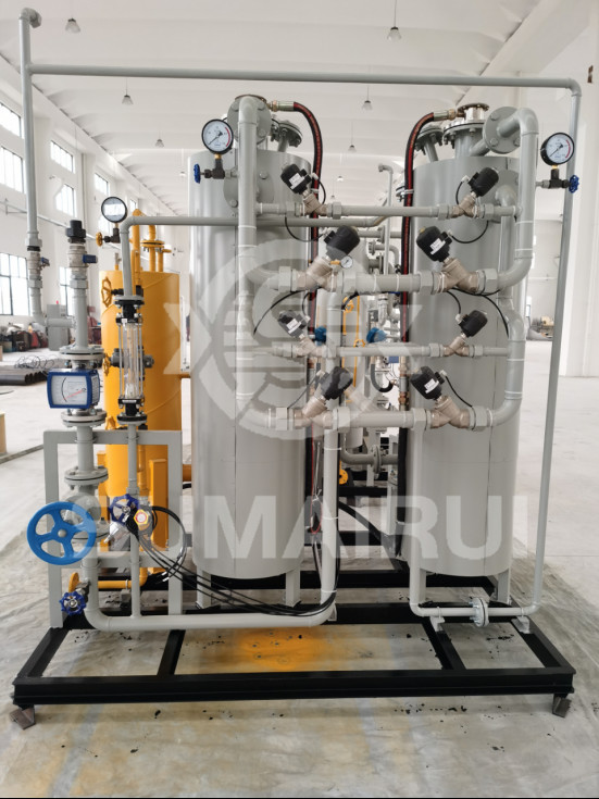 Deoxo Argon Gas Dryer For Semiconductors 12 Inches HMI Fully Automatic