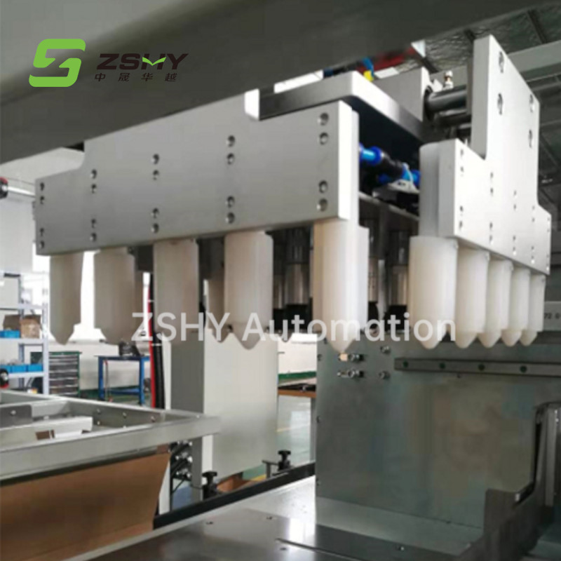 4-8 Boxes/Minute Plastic And Glass Bottle Packing Machine 220V 380V